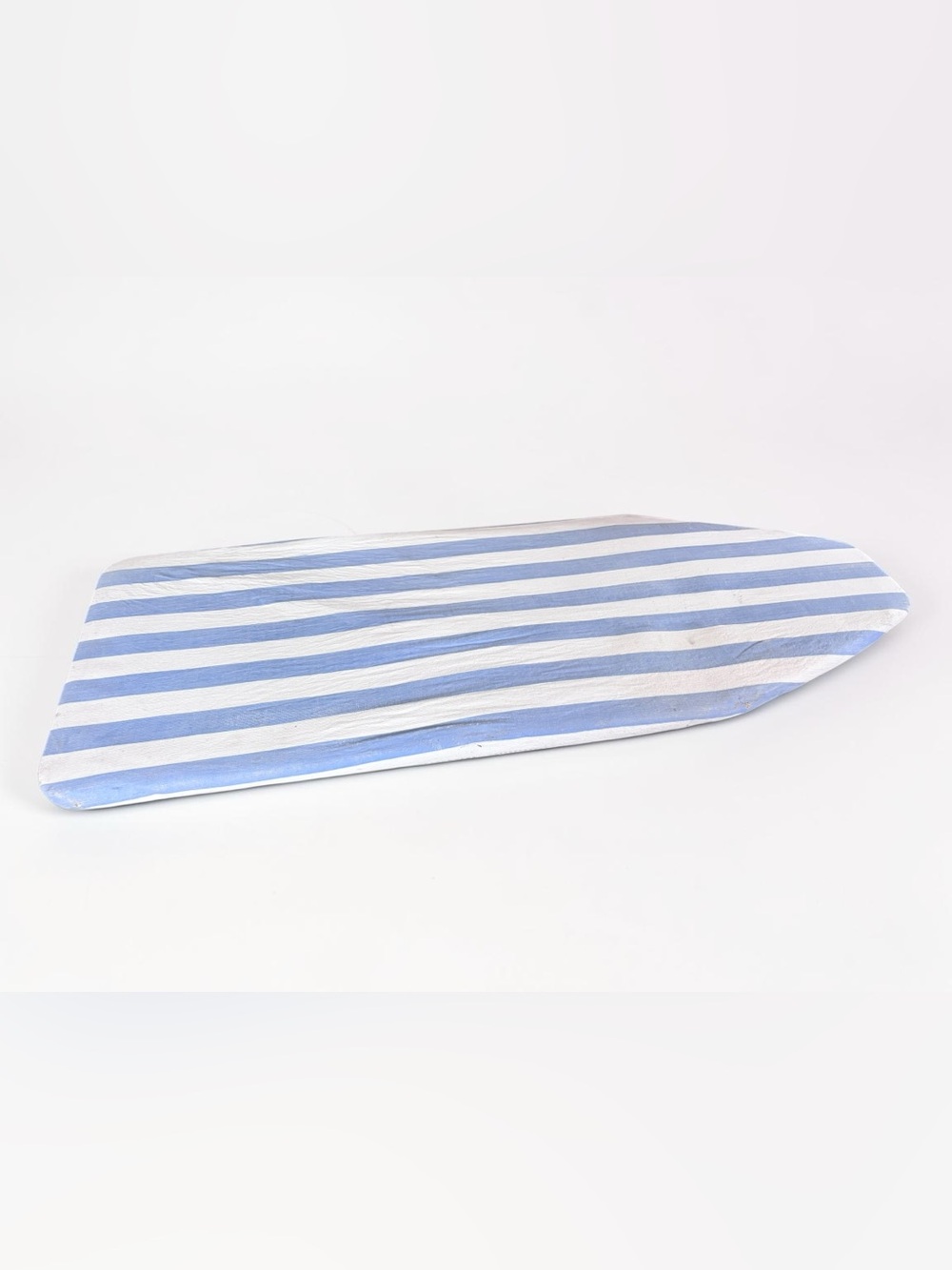 Vintage Seymour Tabletop Ironing Board Folding Blue Stripe